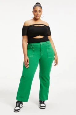 Outlet ⌛ GOOD AMERICAN OFF SHOULDER CUT BODYSUIT | BLACK001 ⭐ 38 GOOD AMERICAN OFF SHOULDER CUT BODYSUIT | BLACK001