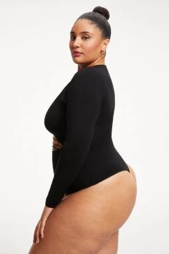 Flash Sale โ๏ธ GOOD AMERICAN Bodysuits GOOD TOUCH LACE UP BODYSUIT | BLACK001 ๐ 18 GOOD AMERICAN Bodysuits GOOD TOUCH LACE UP BODYSUIT | BLACK001