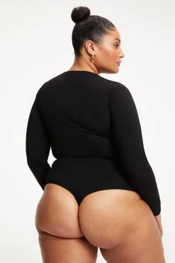 Flash Sale โ๏ธ GOOD AMERICAN Bodysuits GOOD TOUCH LACE UP BODYSUIT | BLACK001 ๐ 19 GOOD AMERICAN Bodysuits GOOD TOUCH LACE UP BODYSUIT | BLACK001