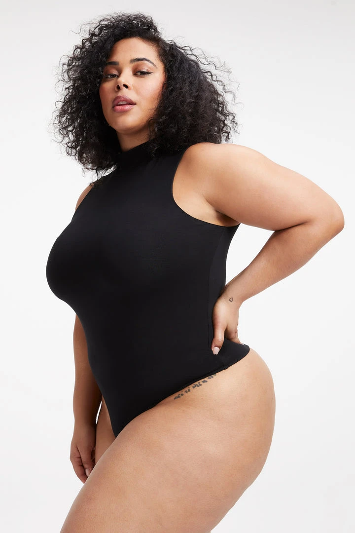 Top 10 💯 GOOD AMERICAN Bodysuits GOOD TOUCH SLEEVELESS TURTLENECK BODY | BLACK001 ✔️ 3 GOOD AMERICAN Bodysuits GOOD TOUCH SLEEVELESS TURTLENECK BODY | BLACK001