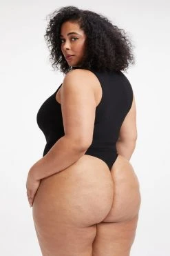 Top 10 💯 GOOD AMERICAN Bodysuits GOOD TOUCH SLEEVELESS TURTLENECK BODY | BLACK001 ✔️ 12 GOOD AMERICAN Bodysuits GOOD TOUCH SLEEVELESS TURTLENECK BODY | BLACK001