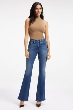 GOOD AMERICAN GOOD TOUCH TURTLENECK BODY | PECAN001