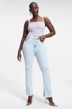 GOOD AMERICAN GOOD BOY | INDIGO042 High Waisted