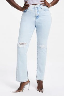 GOOD AMERICAN GOOD BOY | INDIGO042 High Waisted