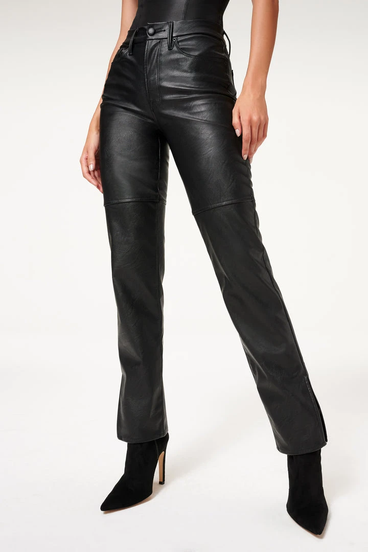 Top 10 ⌛ GOOD AMERICAN BETTER THAN LEATHER GOOD BOY | BLACK001 ⌛ 11 GOOD AMERICAN BETTER THAN LEATHER GOOD BOY | BLACK001