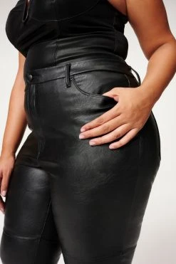 GOOD AMERICAN BETTER THAN LEATHER GOOD BOY | BLACK001