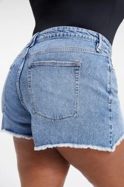 GA-SALE High Waisted THE BOMBSHELL SHORT | INDIGO095