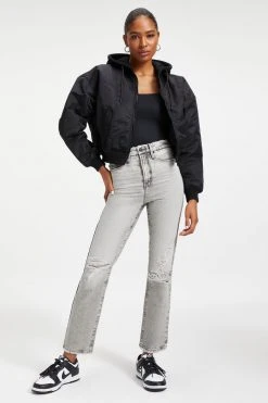 Best Sale 😍 GOOD AMERICAN GOOD BOY | BLACK266 High Waisted ✨ 18 GOOD AMERICAN GOOD BOY | BLACK266 High Waisted