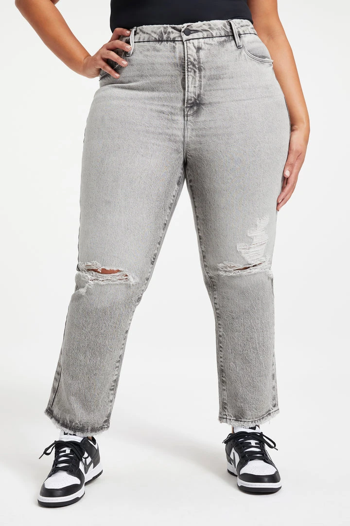 Best Sale 😍 GOOD AMERICAN GOOD BOY | BLACK266 High Waisted ✨ 8 GOOD AMERICAN GOOD BOY | BLACK266 High Waisted