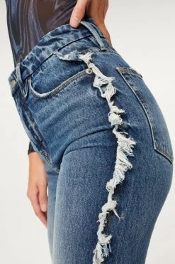 GA-SALE GOOD BOY SIDE FRAY | BLUE818