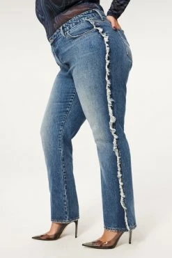 GA-SALE GOOD BOY SIDE FRAY | BLUE818