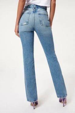 Brand new 👍 GA-SALE High Waisted GOOD BOY TWIST SLIT 32” | BLUE875 ✔️ 13 GA-SALE High Waisted GOOD BOY TWIST SLIT 32” | BLUE875