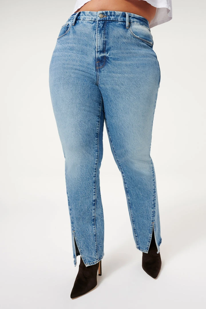 Brand new 👍 GA-SALE High Waisted GOOD BOY TWIST SLIT 32” | BLUE875 ✔️ 7 GA-SALE High Waisted GOOD BOY TWIST SLIT 32” | BLUE875