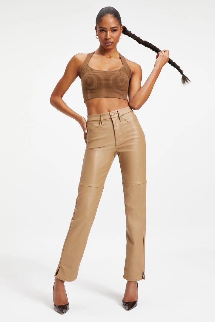 Best deal ⭐ GOOD AMERICAN BETTER THAN LEATHER GOOD BOY | WARM CARAMEL003 🔔 1 GOOD AMERICAN BETTER THAN LEATHER GOOD BOY | WARM CARAMEL003