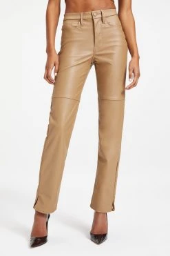 GOOD AMERICAN BETTER THAN LEATHER GOOD BOY | WARM CARAMEL003