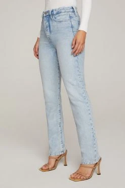 Discount ❤️ GOOD AMERICAN High Waisted GOOD BOY | BLUE643 ⌛ 13 GOOD AMERICAN High Waisted GOOD BOY | BLUE643