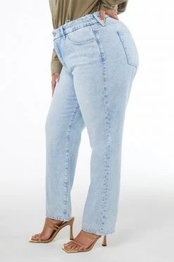 Discount ❤️ GOOD AMERICAN High Waisted GOOD BOY | BLUE643 ⌛ 18 GOOD AMERICAN High Waisted GOOD BOY | BLUE643