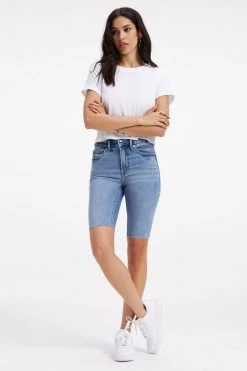 GOOD AMERICAN Shorts THE BERMUDA SHORT | BLUE663