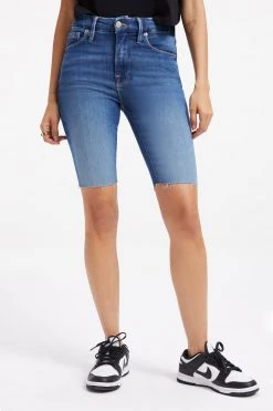 GOOD AMERICAN THE BERMUDA SHORT | BLUE832