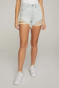 GA-SALE High Waisted BOMBSHELL SHORT | BLUE648