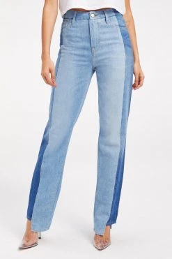 GOOD AMERICAN High Waisted GOOD BOY JEANS REDESIGN | INDIGO279