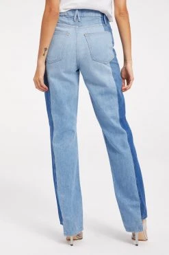 GOOD AMERICAN High Waisted GOOD BOY JEANS REDESIGN | INDIGO279
