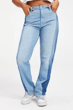 GOOD AMERICAN High Waisted GOOD BOY JEANS REDESIGN | INDIGO279
