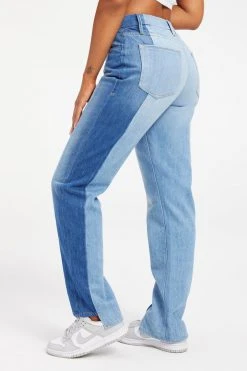 GOOD AMERICAN High Waisted GOOD BOY JEANS REDESIGN | INDIGO279