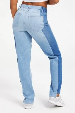 GOOD AMERICAN High Waisted GOOD BOY JEANS REDESIGN | INDIGO279