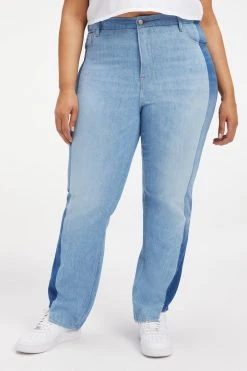 GOOD AMERICAN High Waisted GOOD BOY JEANS REDESIGN | INDIGO279