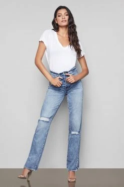 GOOD AMERICAN GOOD BOY | BLUE177 High Waisted