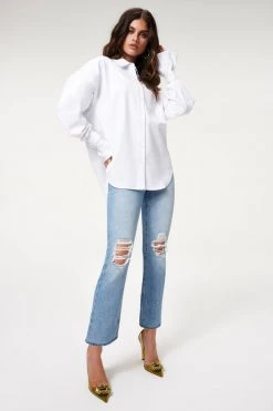 GA-SALE High Waisted GOOD BOY DESTRUCTED 28” | INDIGO085