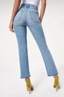 GA-SALE High Waisted GOOD BOY DESTRUCTED 28” | INDIGO085