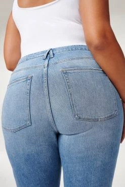 GA-SALE High Waisted GOOD BOY DESTRUCTED 28” | INDIGO085