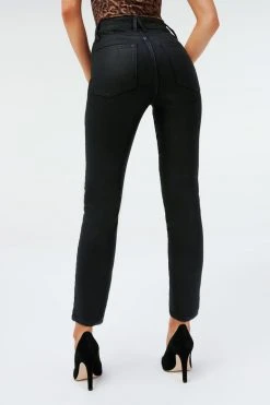 GOOD AMERICAN High Waisted GOOD CLASSIC | BLACK383