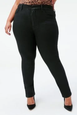 GOOD AMERICAN High Waisted GOOD CLASSIC | BLACK383