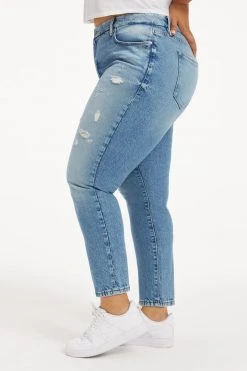 GOOD AMERICAN High Waisted GOOD CLASSIC | INDIGO046