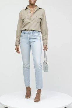 GA-SALE GOOD CLASSIC | BLUE636 High Waisted