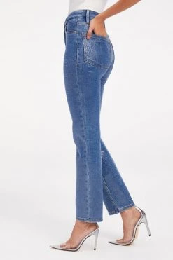 Outlet 🛒 GOOD AMERICAN GOOD CLASSIC | INDIGO SNAKE002 ⭐ 19 GOOD AMERICAN GOOD CLASSIC | INDIGO SNAKE002