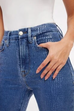 Outlet 🛒 GOOD AMERICAN GOOD CLASSIC | INDIGO SNAKE002 ⭐ 20 GOOD AMERICAN GOOD CLASSIC | INDIGO SNAKE002