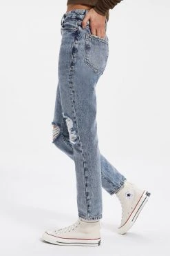 GOOD AMERICAN High Waisted GOOD CLASSIC | INDIGO036