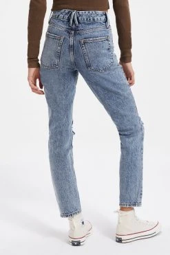 GOOD AMERICAN High Waisted GOOD CLASSIC | INDIGO036