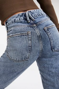 GOOD AMERICAN High Waisted GOOD CLASSIC | INDIGO036