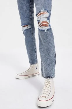 GOOD AMERICAN High Waisted GOOD CLASSIC | INDIGO036