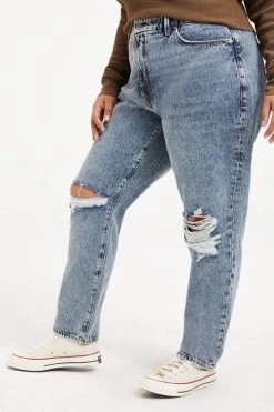 GOOD AMERICAN High Waisted GOOD CLASSIC | INDIGO036