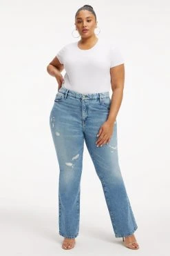 GOOD AMERICAN GOOD CLASSIC BOOT | INDIGO046