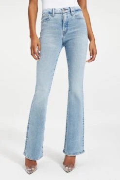 Wholesale 💯 GOOD AMERICAN GOOD CLASSIC BOOT DECO YOKE | INDIGO028 😉 18 GOOD AMERICAN GOOD CLASSIC BOOT DECO YOKE | INDIGO028