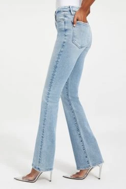 Wholesale 💯 GOOD AMERICAN GOOD CLASSIC BOOT DECO YOKE | INDIGO028 😉 19 GOOD AMERICAN GOOD CLASSIC BOOT DECO YOKE | INDIGO028