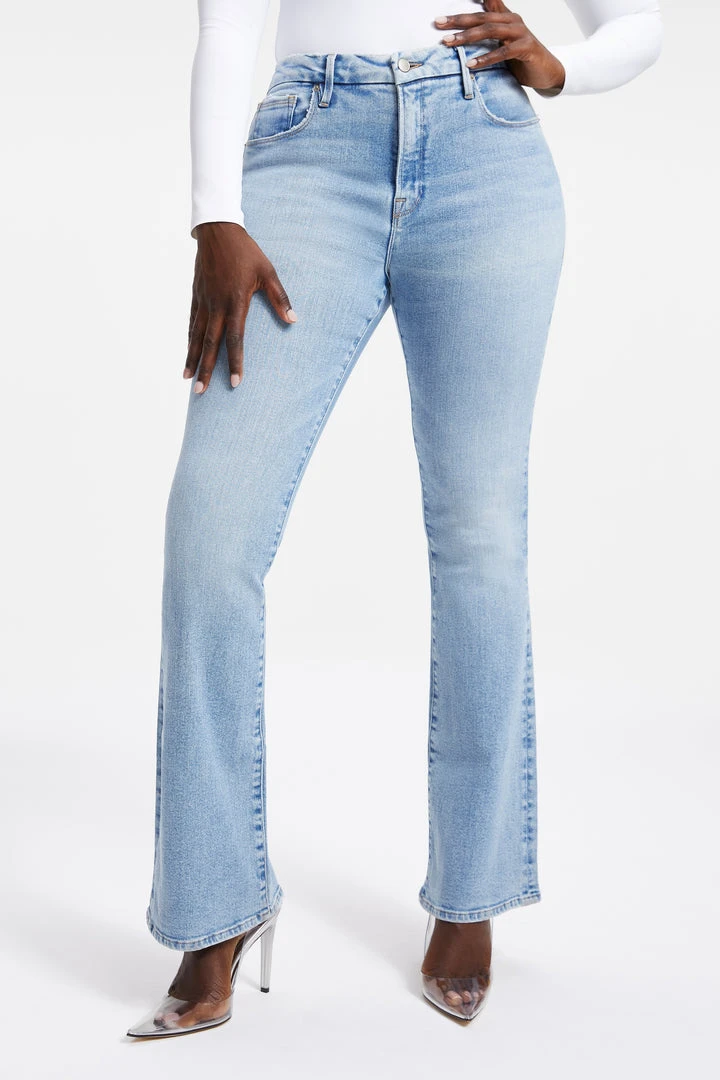 Wholesale 💯 GOOD AMERICAN GOOD CLASSIC BOOT DECO YOKE | INDIGO028 😉 8 GOOD AMERICAN GOOD CLASSIC BOOT DECO YOKE | INDIGO028