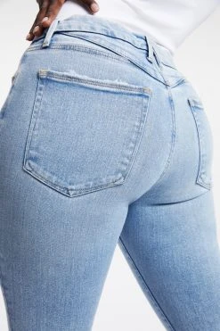 Wholesale 💯 GOOD AMERICAN GOOD CLASSIC BOOT DECO YOKE | INDIGO028 😉 25 GOOD AMERICAN GOOD CLASSIC BOOT DECO YOKE | INDIGO028